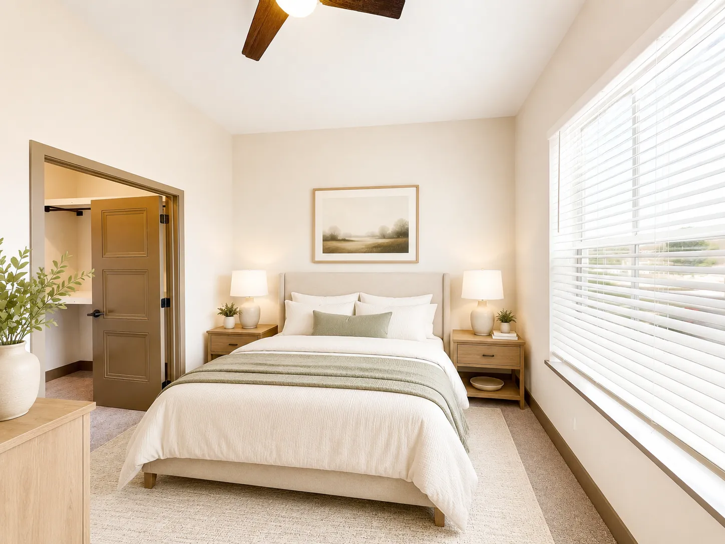 2 Bedroom + Den Unit - Bedroom